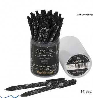 Ручка автоматическая шариковая 0,38мм синяя "ArtClick.Caffè nero.Time", BV/20-0281/26 (24)