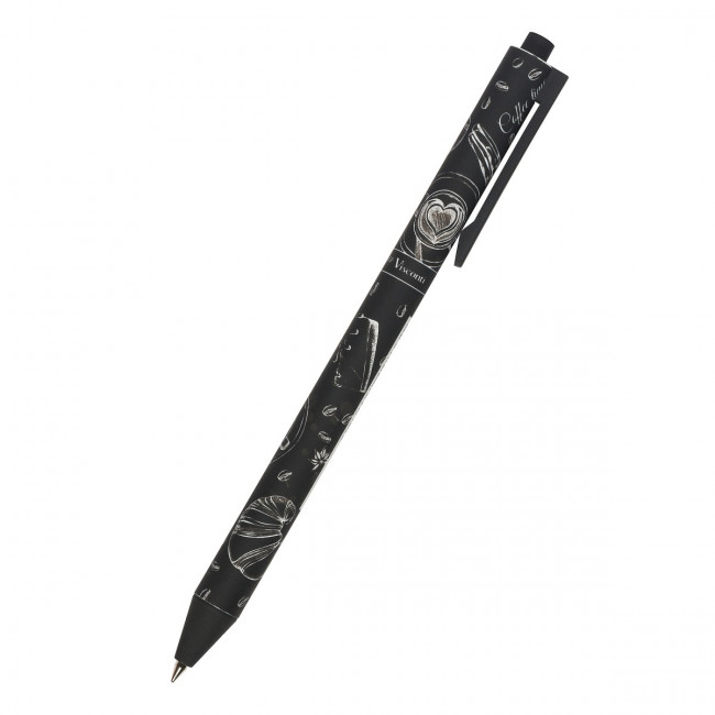 Ручка автоматическая шариковая 0,38мм синяя "ArtClick.Caffè nero.Time", BV/20-0281/26 (24)