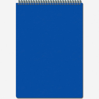 Блокнот А4 60л, гребень, (синий), Полином/11с14 (20) Блокнот А4 60л, гребень, (синий), Полином/11с14 (20)