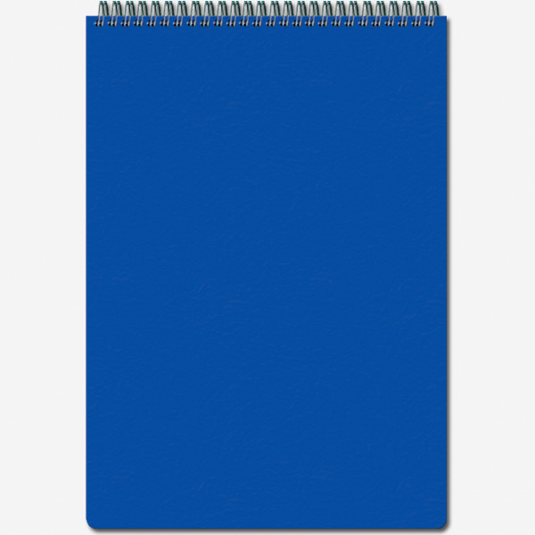 Блокнот А4 60л, гребень, (синий), Полином/11с14 (20) Блокнот А4 60л, гребень, (синий), Полином/11с14 (20)