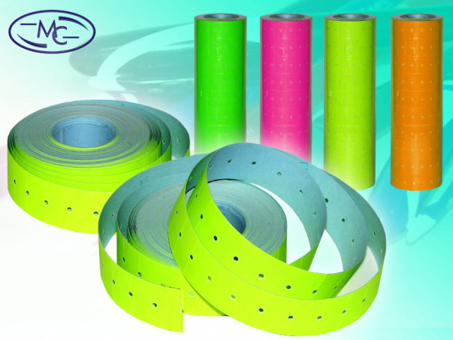 Ценник цветной для этикет-пистолета 21*12мм,4 цвета,/1000шт/рул/ (10/100) Ценник цветной для этикет-пистолета 21*12мм,4 цвета,/1000шт/рул/ (10/100)