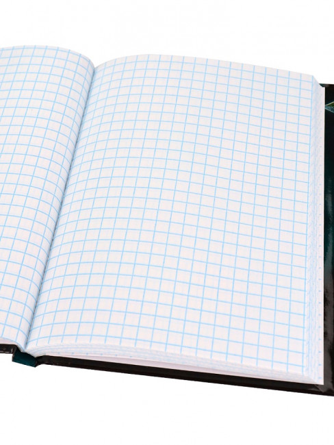 Записная книжка А6 64л клетка "Листья-1", 7БЦ, склейка, Проф-Пресс/64-9090 (40)