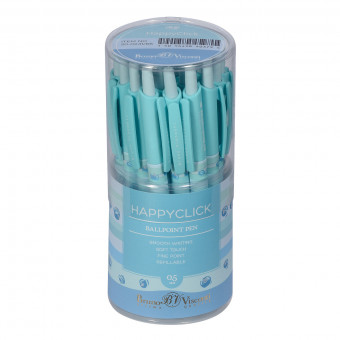 РУЧКА "HappyClick. Ягодные тортики. Смородина" ШАРИКОВАЯ 0.5 ММ, СИНЯЯ 20-0241/66