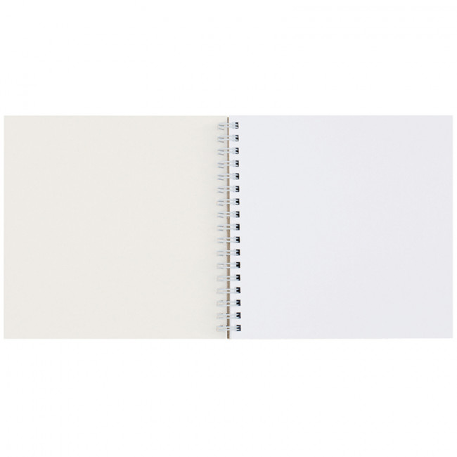 Скетчбук 150*150 60л "Avocadreams" на гребне, выб. лак, soft-touch, BG/ MS_44873 (10/20)