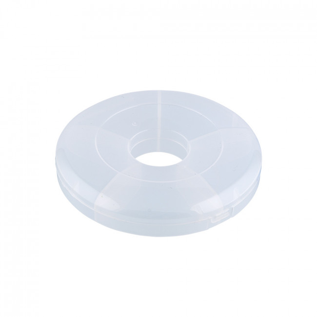 Контейнер 12  x 12  x 3см пластик, прозрачный, Gamma/T-37