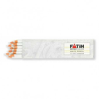 Карандаш портного, для раскроя тканей, -белый, PENSAN/29200 (12)