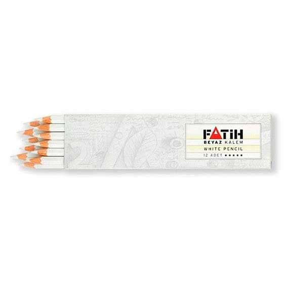 Карандаш портного, для раскроя тканей, -белый, PENSAN/29200 (12)