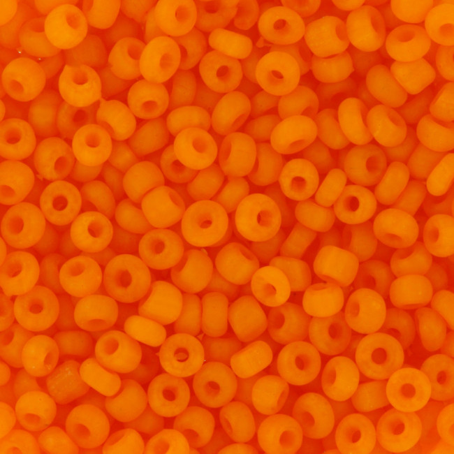 Бисер "Zlatka" GR 08/0 (0001М-0016М) 10 г №0009M св.оранжевый