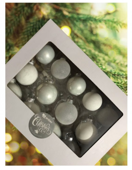 НАБОР ИЗ 26 СТЕКЛЯННЫХ ШАРОВ 5СМ X 10ШТ 6СМ X 8ШТ 7СМ X 8ШТ/ DL-DRL02334