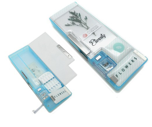 Пенал CO-51 "Гербарий" пластик, двухсторонний короб на магните, с клапаном для ручек и точилкой на 2 отд, цвета ассорти, в упаковке ПВХ №35222 (1/1/96) Пенал CO-51 "Гербарий" пластик, двухсторонний короб на магните, с клапаном для ручек и точилкой на 2 отд, цвета ассорти, в упаковке ПВХ №35222 (1/1/96)