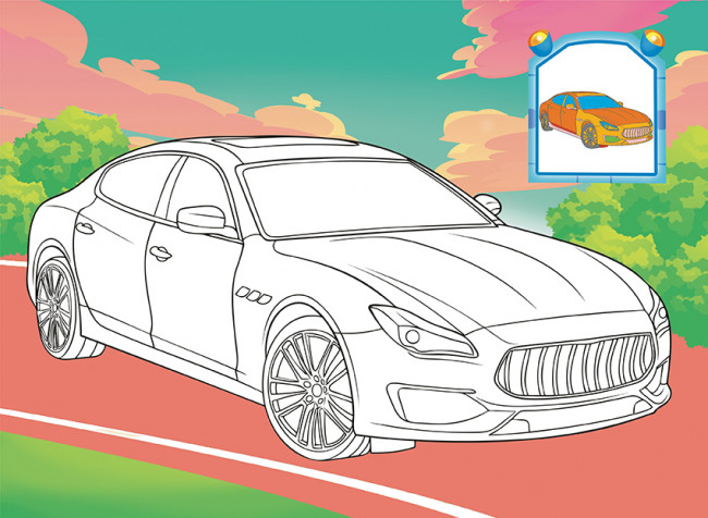 Раскраска (А4) РКСБ-669