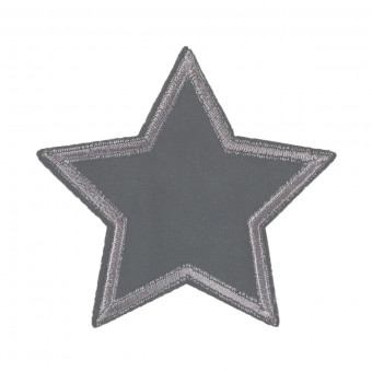 Термоаппликация 5 х5см "Звезда" светоотраж., Gamma/№30/5 L094