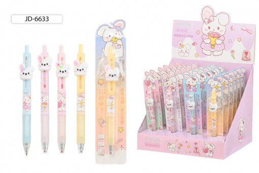 Клей ручка для творчества"ЗАЙКА" используется для склеивания мелких деталей, подходит для дизайнерских и оформительских работ,Basir/JD-6633 (24)