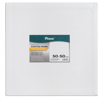 Холст на картоне 50х50см, 280г/м2, Pinax/10.5050