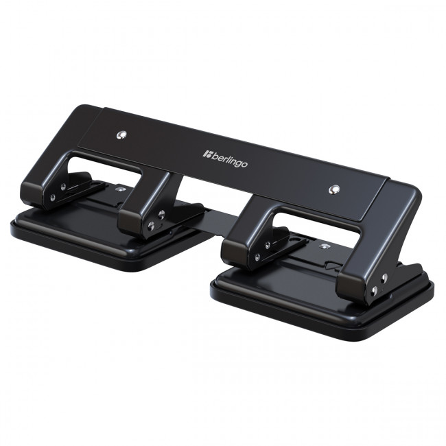 Дырокол Berlingo "Universal" 20л., 4 отверстия, металлический корпус, черный Дырокол Berlingo "Universal" 20л., 4 отверстия, металлический корпус, черный