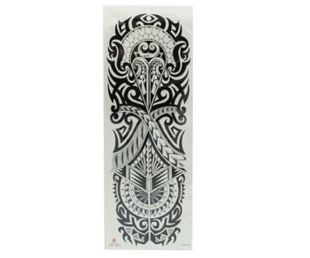 Наклейки Тату TQB-282 "Узоры" ч/б, 1 шт на листе, 48*17см (1/240) Наклейки Тату TQB-282 "Узоры" ч/б, 1 шт на листе, 48*17см (1/240)