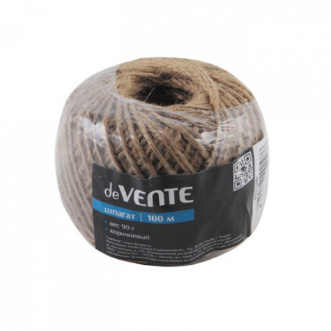 Шпагат 90г 100м, бобина,  DeVente/4165300 (24)