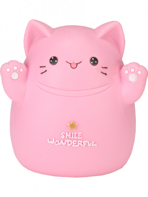 Копилка 18*17*14см "Влюбленный котик" розовая, MILAND/КС-0856