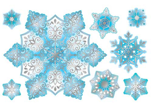 Набор наклеек для декор. Интерьера рн4м-18 (25*17)