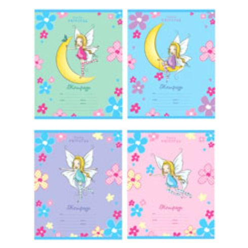 Тетрадь ученическая 12 л. в одну линию "Little Princess" (ассорти) блёстки Тетрадь ученическая 12 л. в одну линию "Little Princess" (ассорти) блёстки