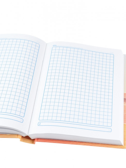 Бизнес-блокнот А6 160л клетка "Японский стиль", 7БЦ, склейка, Проф-Пресс/Б160-6774 (20)