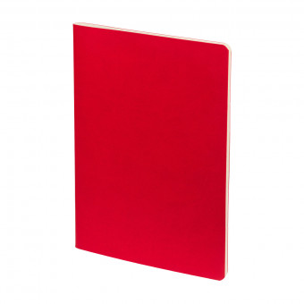 Бизнес тетрадь А5 60л Клетка"Megapolis Velvet Flex", красный, BV/7-60-550/10 (20)