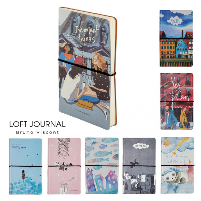 Записная книжка А5 120л линия "Loft journal", BV/3-564 (8)