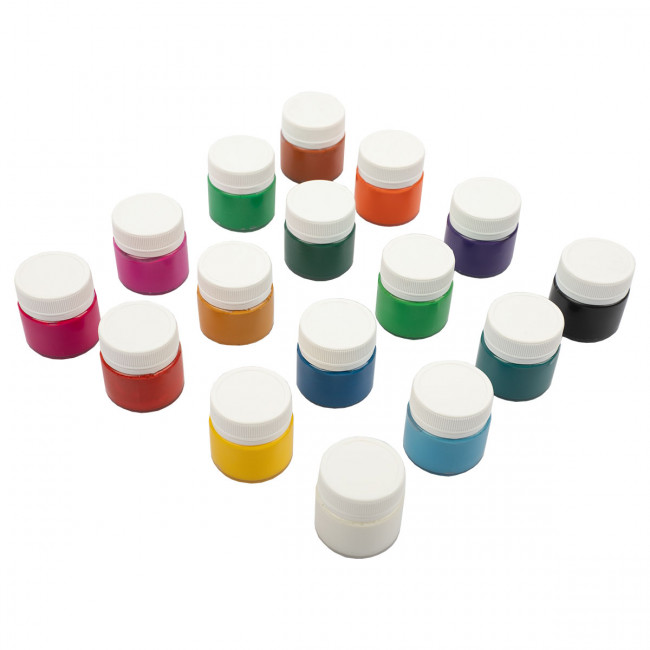 Краска гуашь 16цв 20мл "Играй", Лео/LPG-0116 Краска гуашь 16цв 20мл "Играй", Лео/LPG-0116