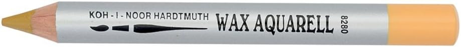 Карандаш восковой акварельный, охра светлая, Wax aquarell Koh-I-Noor/8280029002KS (4)