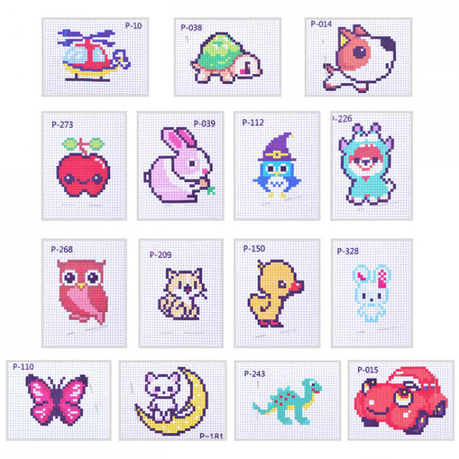 Набор для вышивания крестом 8 х 10см M-11890 (15)