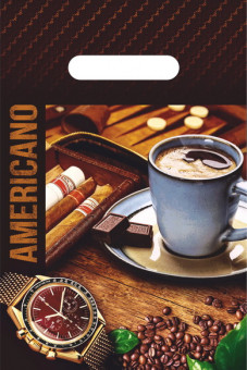 Пакет ПВД (20*30) 30 мкм "Американо" выруб. уп/100шт