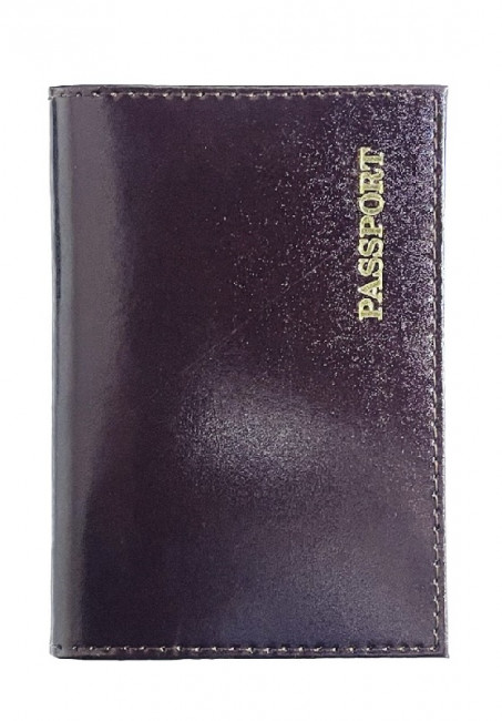 Обложка на паспорт WENZER OFFiCE, Passport из натур.кожи мал ф/з, бордо