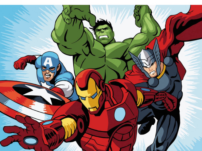 Набор для творчества "Рисование по номерам". DS084 Эра Альтрона 30 x 40 Набор для творчества "Рисование по номерам". DS084 Эра Альтрона 30 x 40