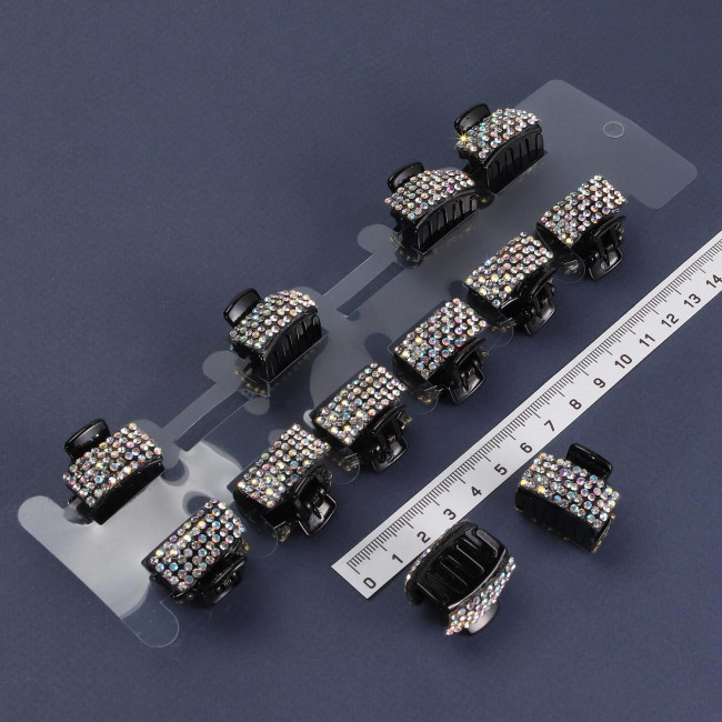 Заколка краб пластм.(М) 10-446 (12)