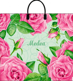 Пакет п/э с пл.ручками 38*35 "Медея" (10)