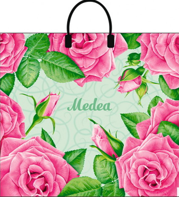 Пакет п/э с пл.ручками 38*35 "Медея" (10)