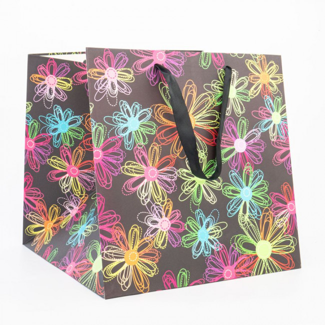 Пакет подарочный 30х30х30см, лам.матовый, Микрос/Ч47782 (12)