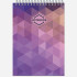 Блокнот А5 60л "Яркий офис" гребень, 2 диз, Полином/2739 (30)