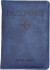 Обложка на паспорт WENZER OFFiCE, Passport "Travel wallet", на резинке, синяя, эко кожа