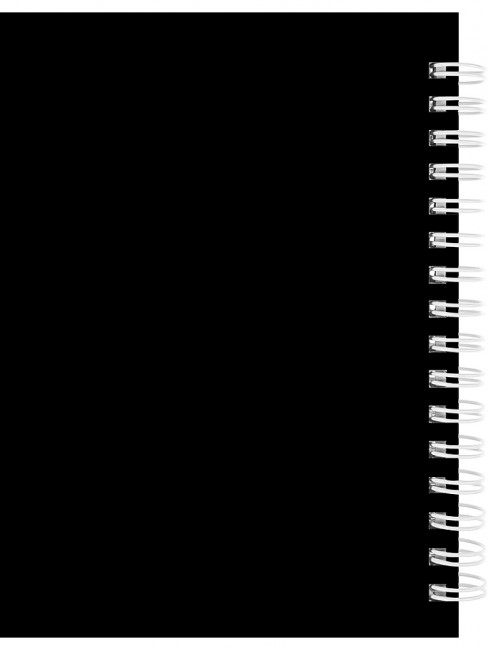 Записная книжка А6 80л клетка "Дизайн в чёрном цвете - 3", 7БЦ, на гребне, Проф-Пресс/80-9513 (20)