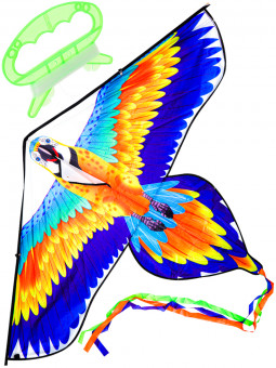 Воздушный змей "Попугай" 140*100см, Рыжий Кот/ИК-1182 Воздушный змей "Попугай" 140*100см, Рыжий Кот/ИК-1182