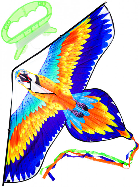 Воздушный змей "Попугай" 140*100см, Рыжий Кот/ИК-1182 Воздушный змей "Попугай" 140*100см, Рыжий Кот/ИК-1182