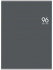 Книга учёта 200х275мм 96л клетка, скрепка, блок-офсет, графит, Проф-Пресс/96-9055 (30)