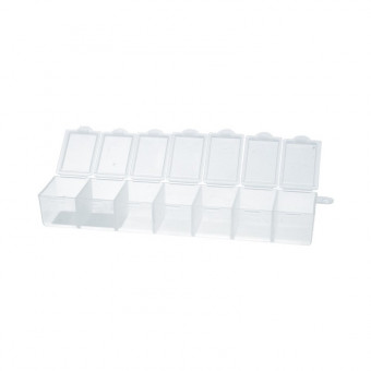 Контейнер 15.3  x 3.4  x 2.4см пластик, прозрачный, Gamma/T-35 Контейнер 15.3  x 3.4  x 2.4см пластик, прозрачный, Gamma/T-35