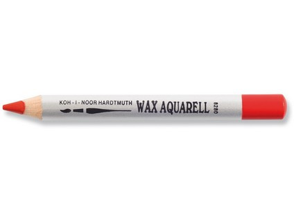 Карандаш восковой акварельный, пирролевый красный, Wax aquarell Koh-I-Noor/8280170002KS (4)