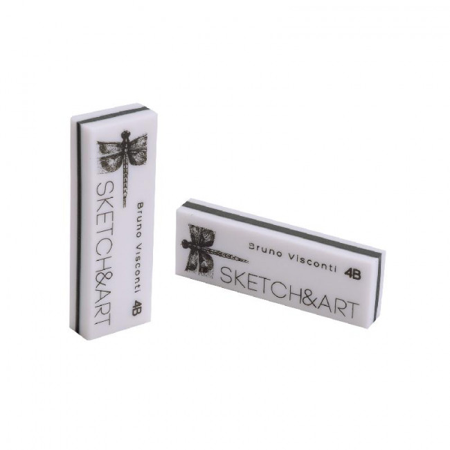 Ластик 4B экстрамягкий 58х10мм художественный, "Sketch&Art", BV/42-0055 (30) Ластик 4B экстрамягкий 58х10мм художественный, "Sketch&Art", BV/42-0055 (30)