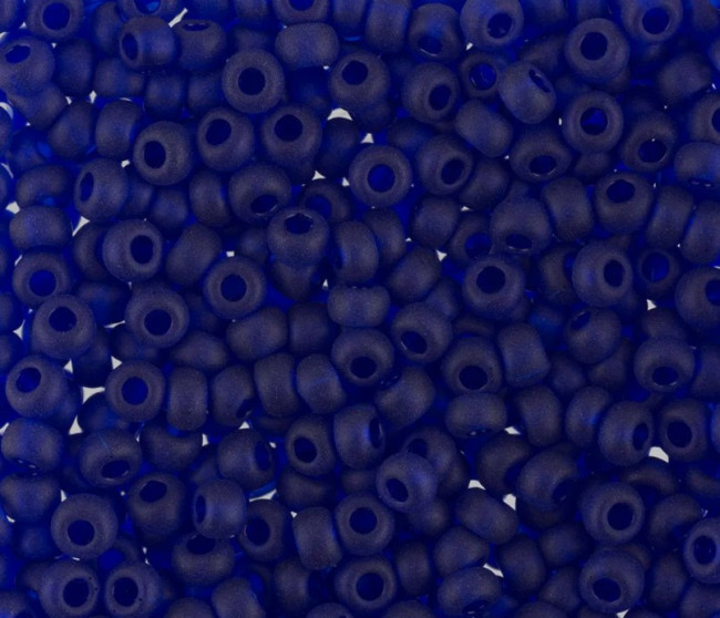 Бисер "ASMAR" размер №6, вес: 50 г, фиолетовый матовый