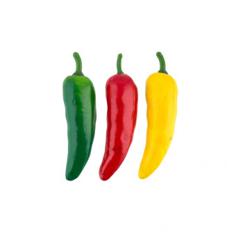 Муляж 6,9 x 2,9см "Перцы", 6шт, Blumentag/SDF-01 MIX 1 (6)