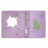 Тетрадь А5 120л клетка, на кольцах, со см. блоком, PURPLE MOTH LOREX/ LXNBCL-PMO(10) Тетрадь А5 120л клетка, на кольцах, со см. блоком, PURPLE MOTH LOREX/ LXNBCL-PMO(10)