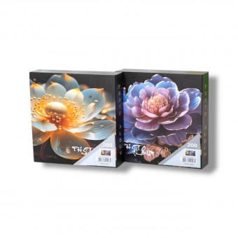 Фотоальбом 26 х 20 х 5см на 200 фото 10х15 см "Райский цветок", MiC/2426